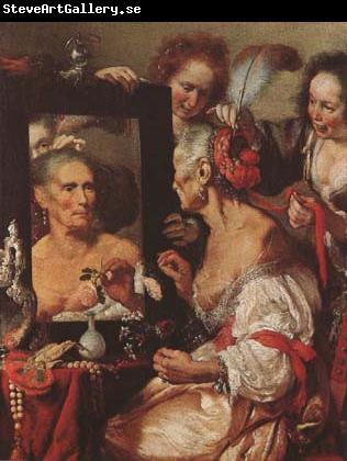 Bernardo Strozzi Vanitas Allegory (mk08)